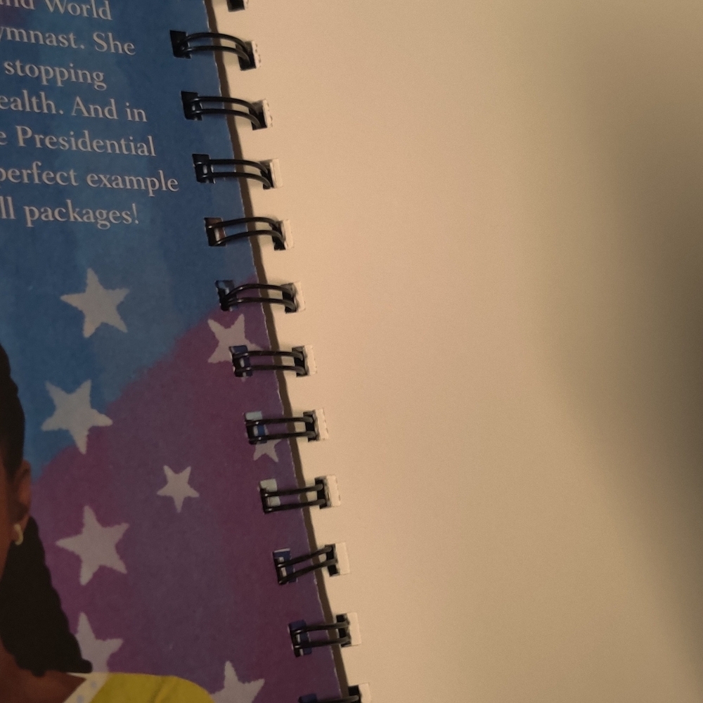 Repurposed Little Golden Book/Journal (Simone Biles) - Picture 2 of 3